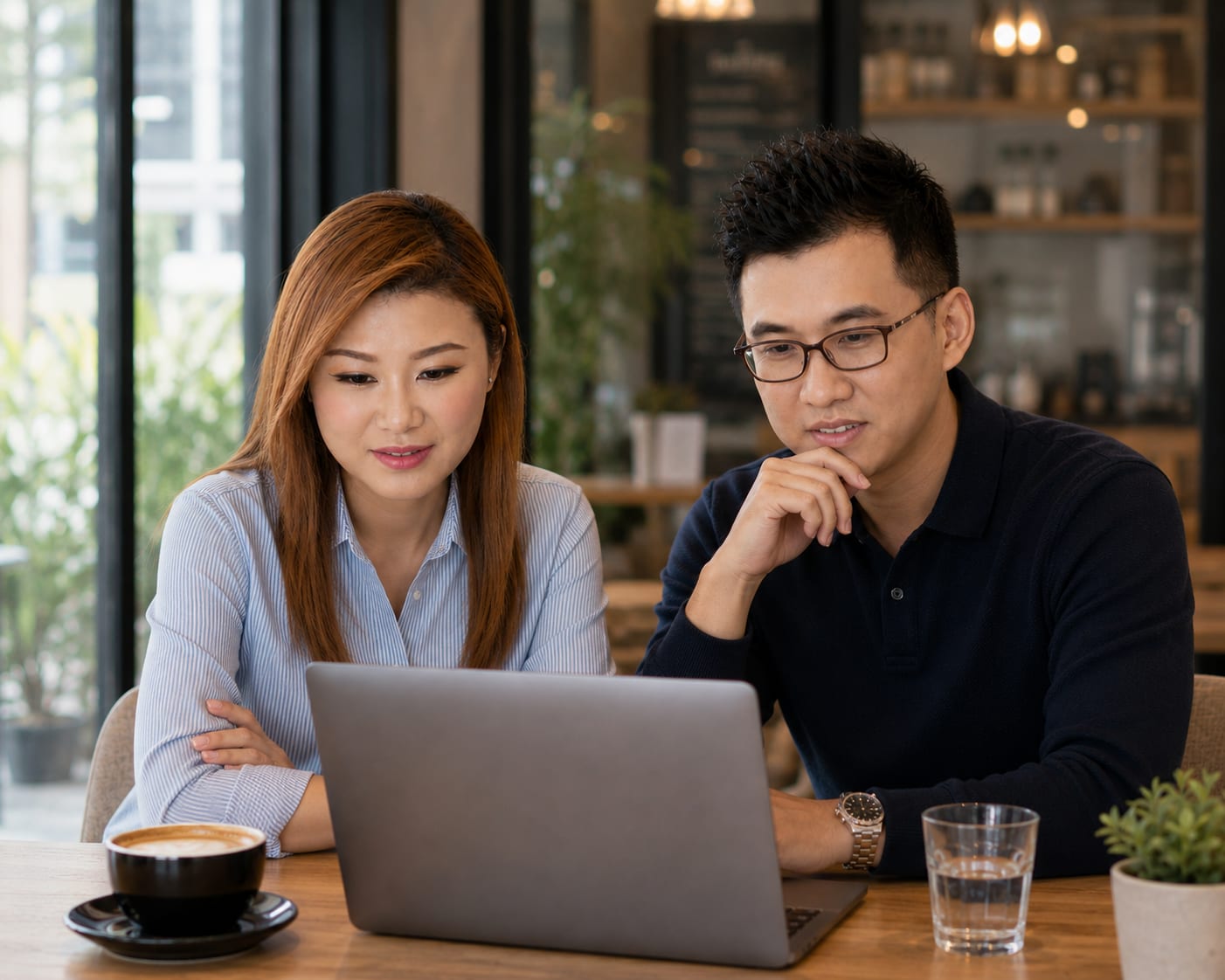 A second-opinion conversation — quiet, considered, no pressure